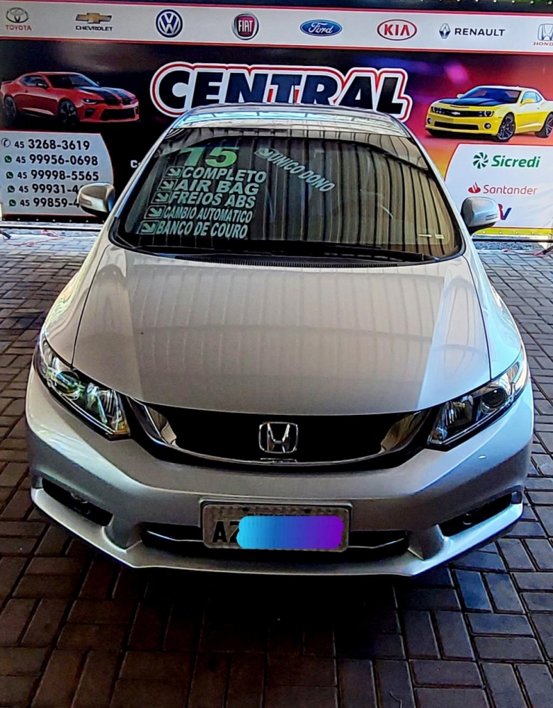 Honda Civic Lxr Ano 2015